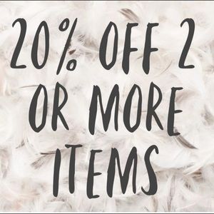 20% discount